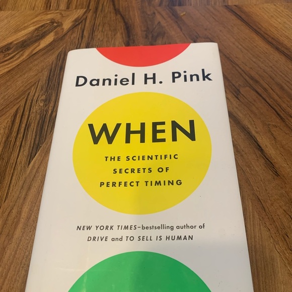 📚2/$12📚 Non-Fiction Self Help Book: WHEN by Daniel H Pink - Picture 3 of 4